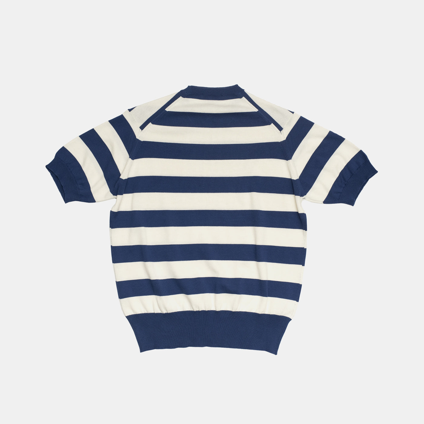 ‘Skipper’ Striped Tee Blue/Cream