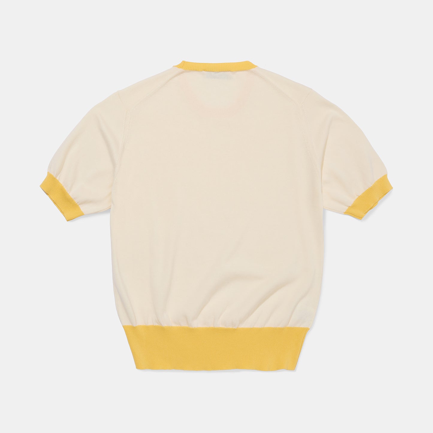 ‘Skipper’ Tee Yellow/Cream