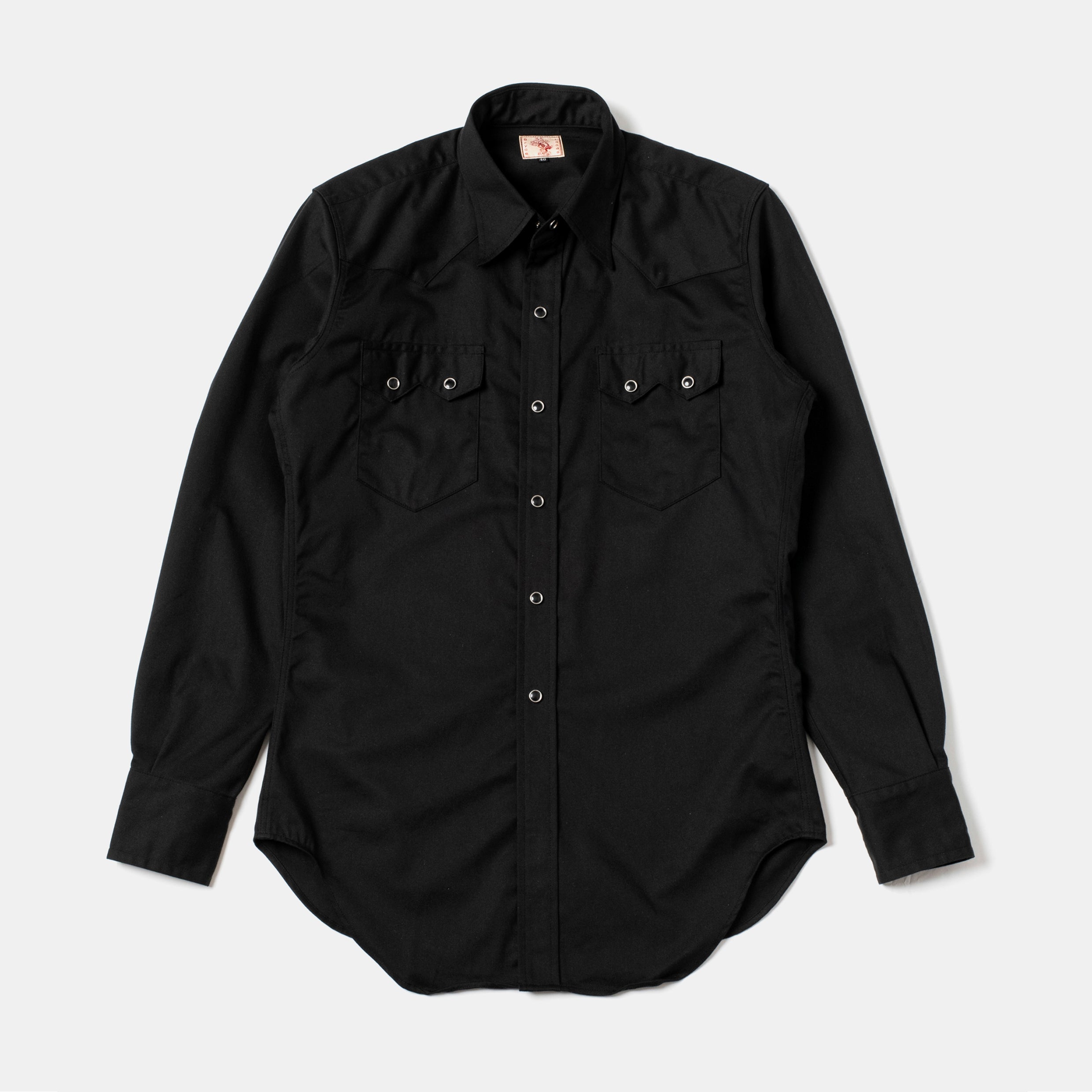 Sawtooth Westerner Shirt Black | Bryceland's & Co. – Bryceland's USA