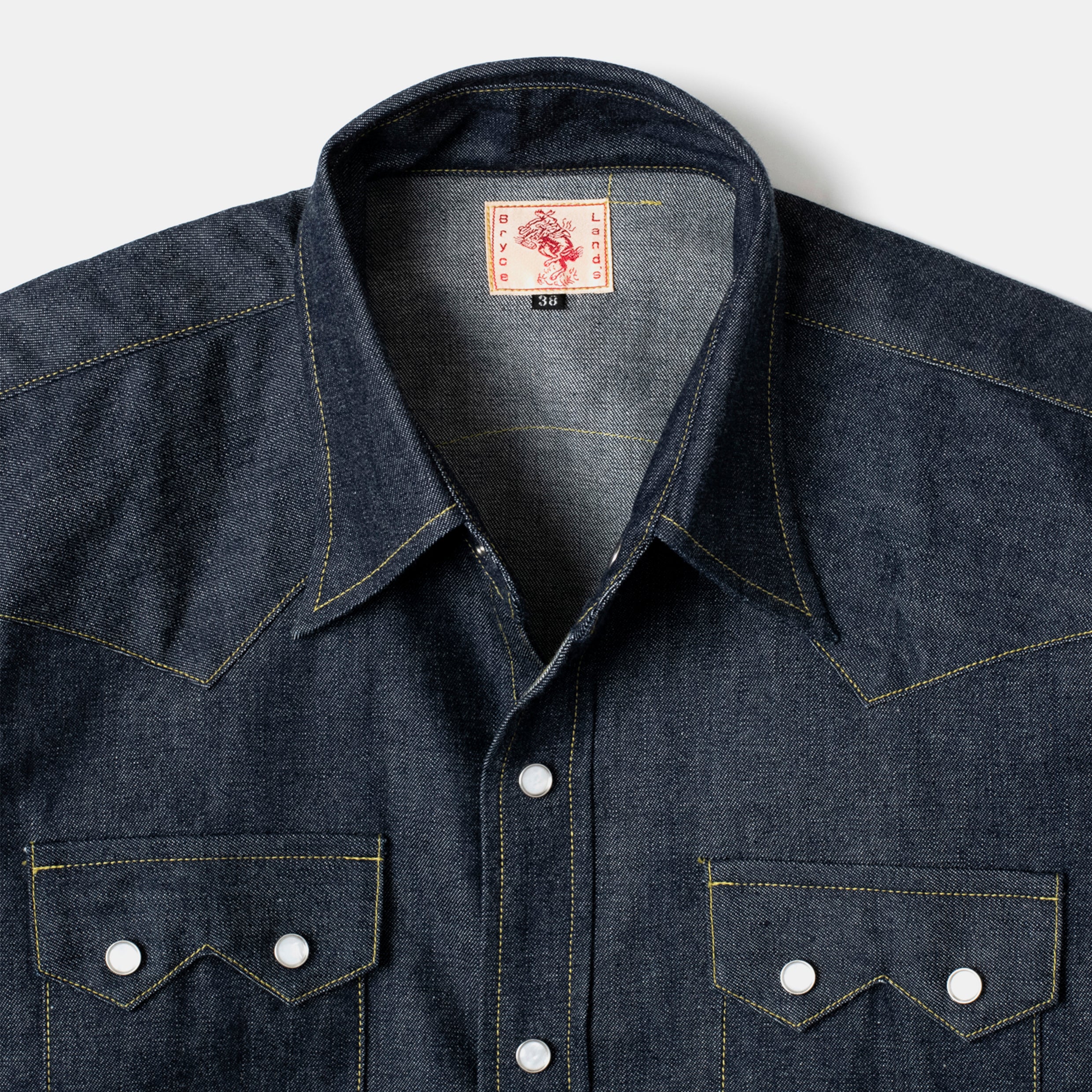 Bryceland’s Sawtooth Westerner Denim Sawtooth Westerner Shirt Denim | Bryceland's & Co. – Bryceland's USA