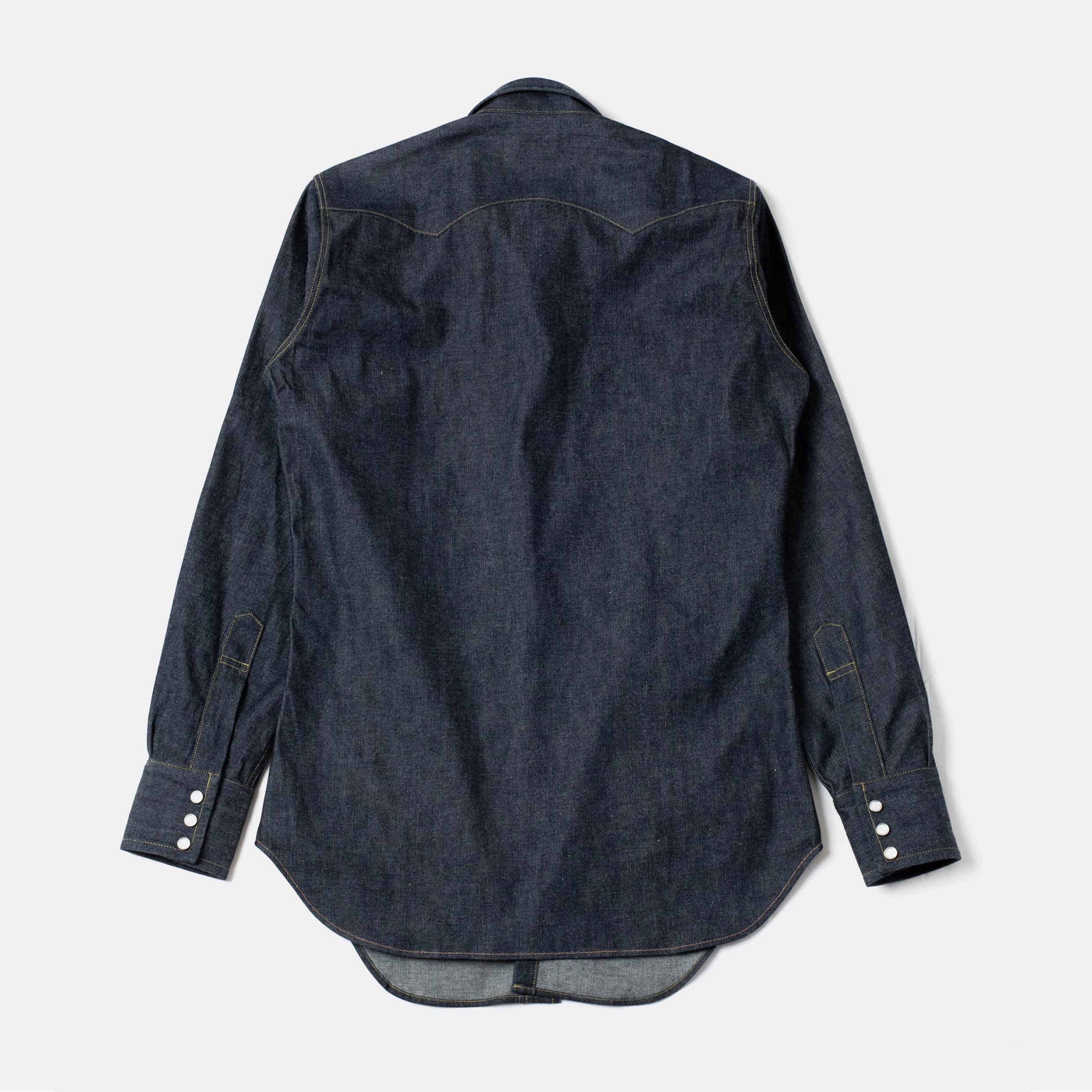 Sawtooth Westerner Shirt Denim | Bryceland's & Co. – Bryceland's USA